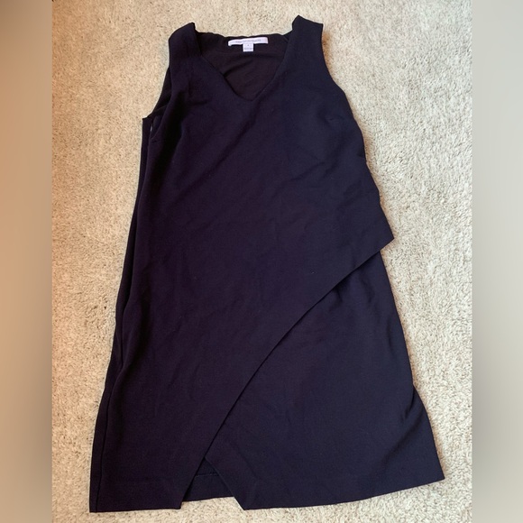 Diane Von Furstenberg DVP Jenn Shift Dress Navy Blue Size 8 - Picture 3 of 10